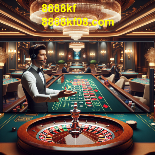 Experiência Imersiva no Cassino ao Vivo do 8888kf